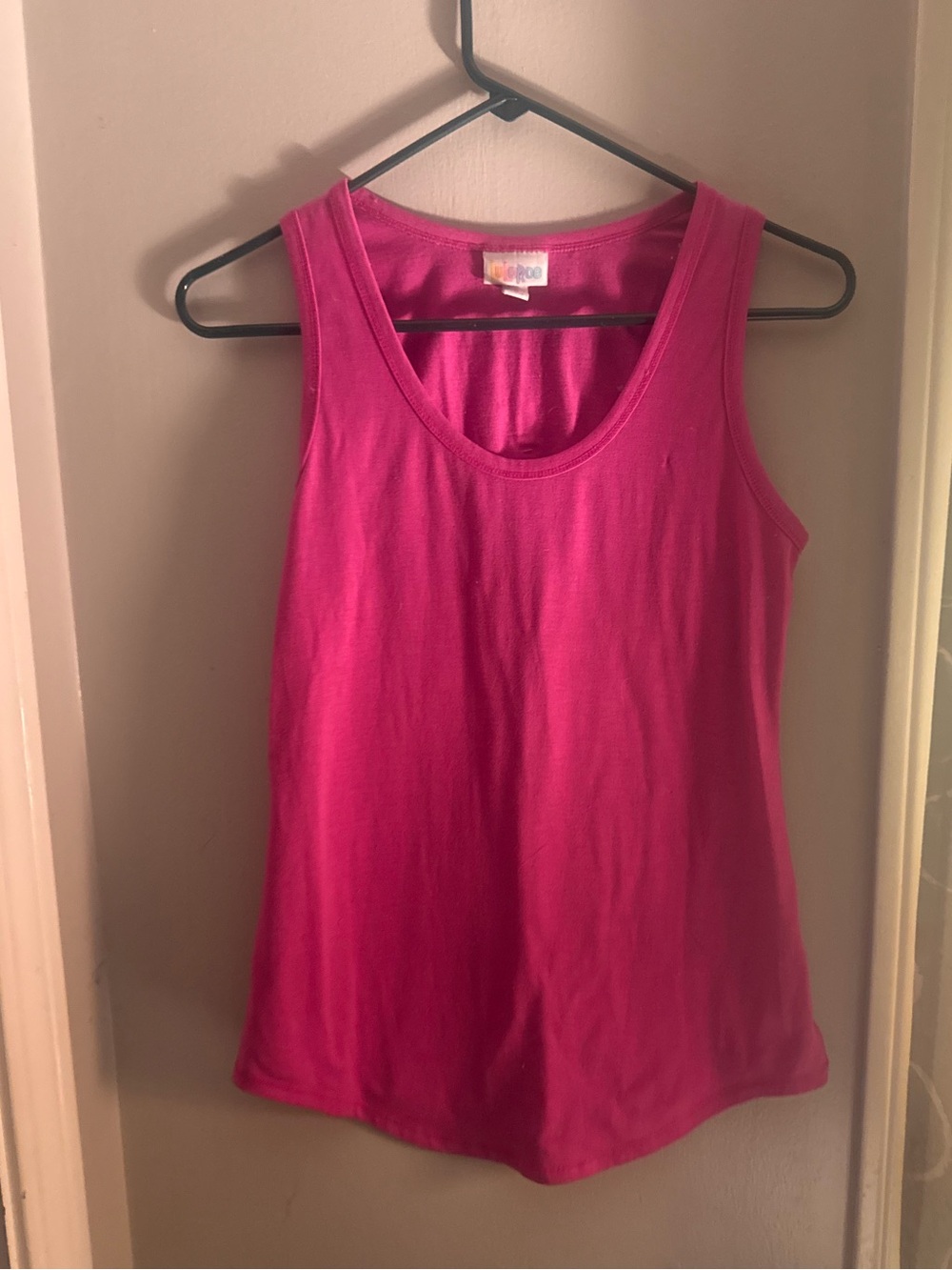 LuLaRoe Bright Pink Scoop Neck Tank
